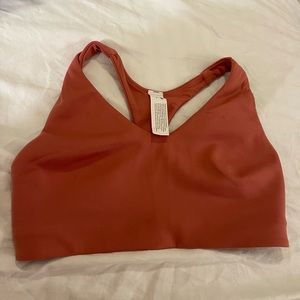 Authentic Lululemon In Alignment Racerback size 6 dusty rose / pink chai worn 2x